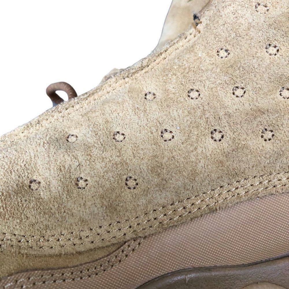 RARE 2017 Air Jordan 13 Retro Wheat Size 5.5 Brown Suede - Picture 12 of 16